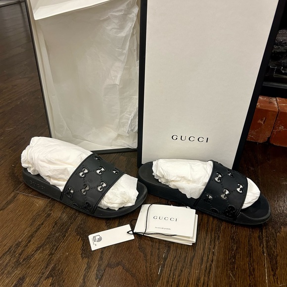 EUC authentic Gucci slides size 8 - Picture 2 of 8